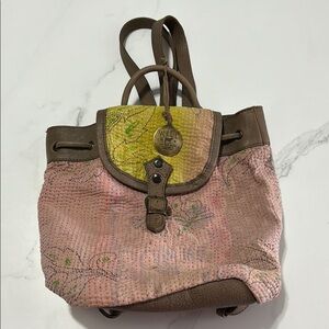 Will Leather Goods Pink and Brown Women's Bag